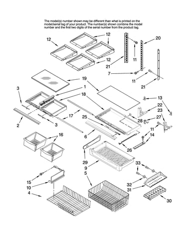 Shelf parts