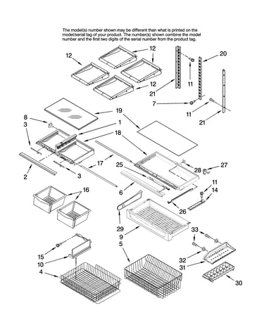 Shelf parts
