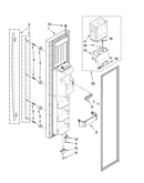 Freezer door parts
