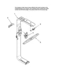 Upper wash and rinse parts