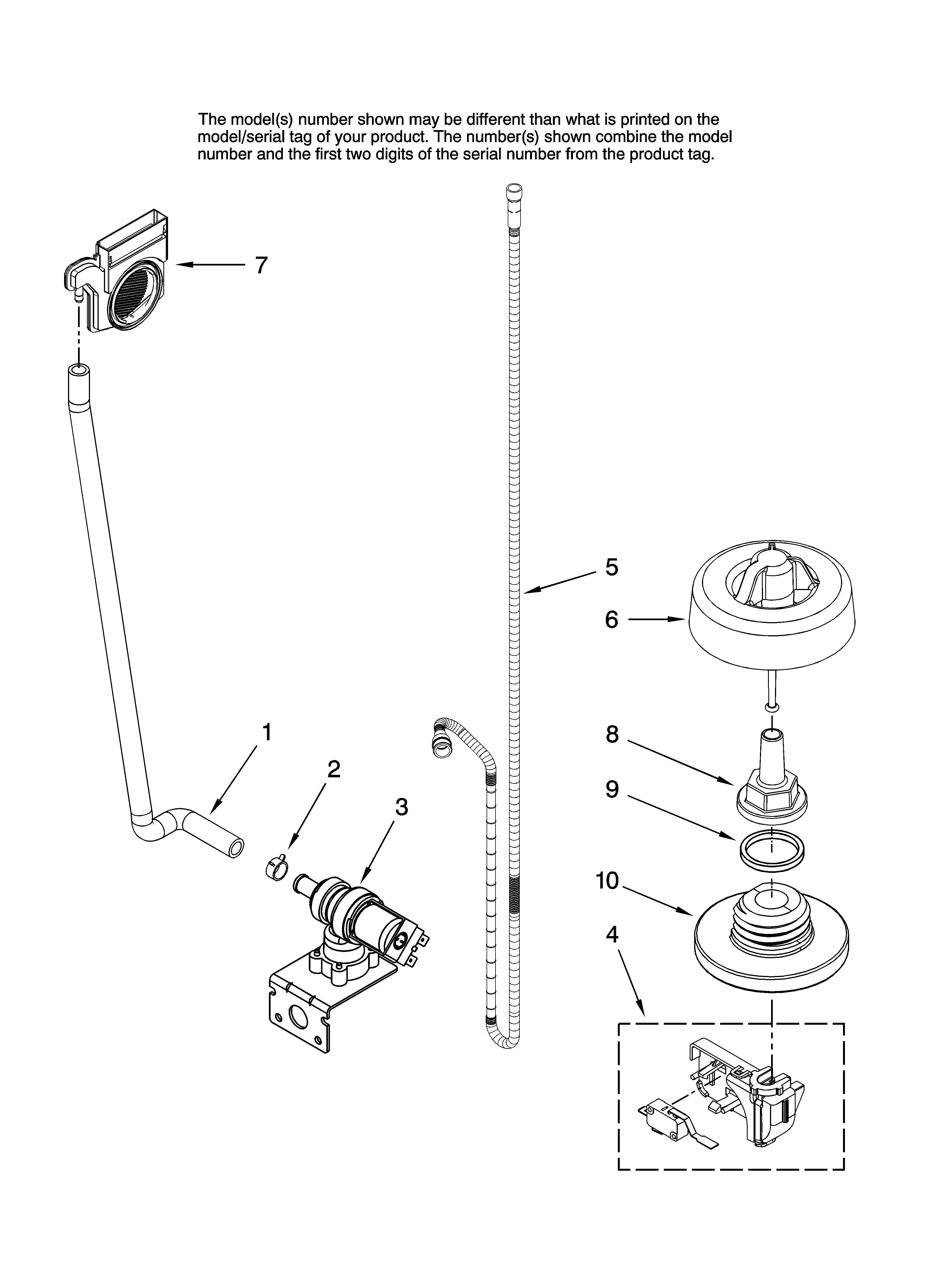 FILL AND OVERFILL PARTS