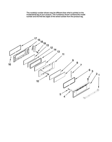 Upper door parts