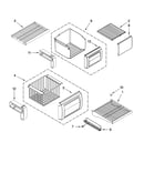 Freezer shelf parts