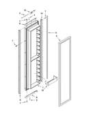 Freezer door parts