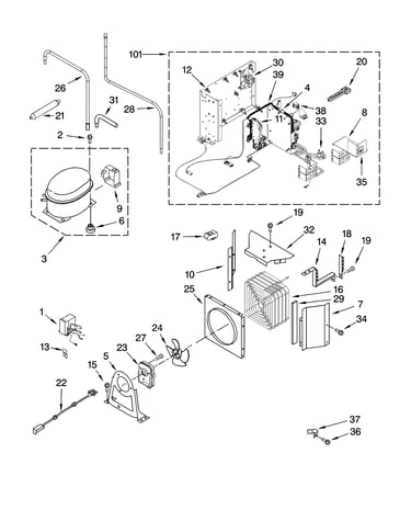 Upper unit parts