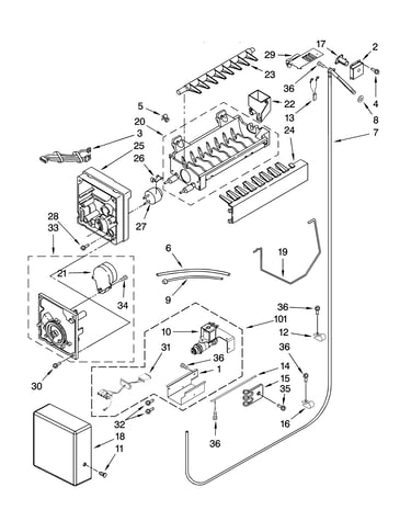 Icemaker parts