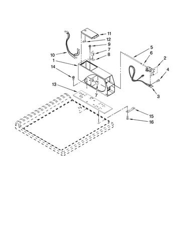 Meter case parts