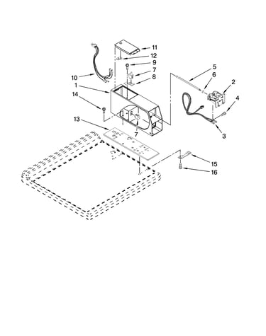 Meter case parts