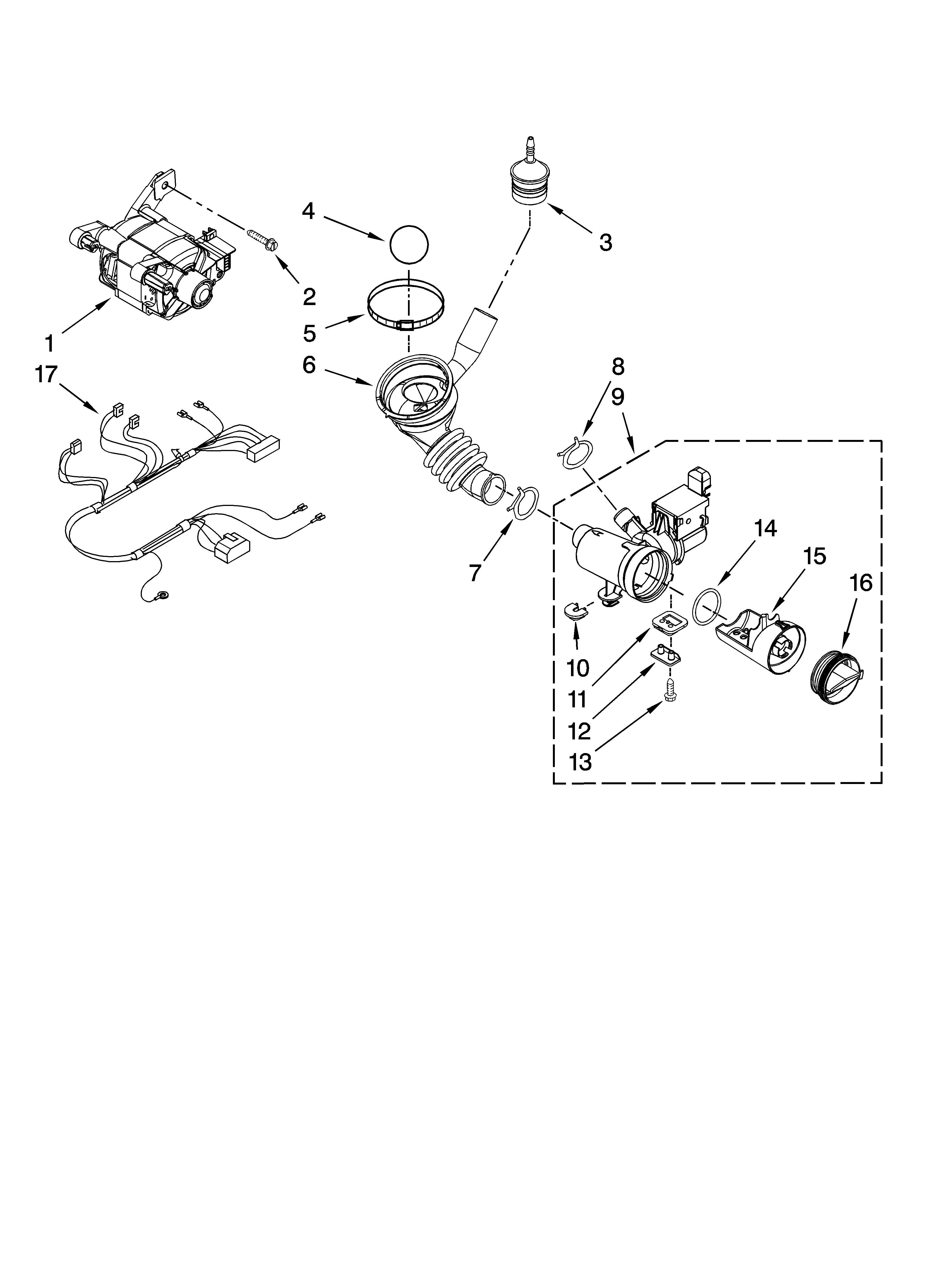 Pump and motor parts