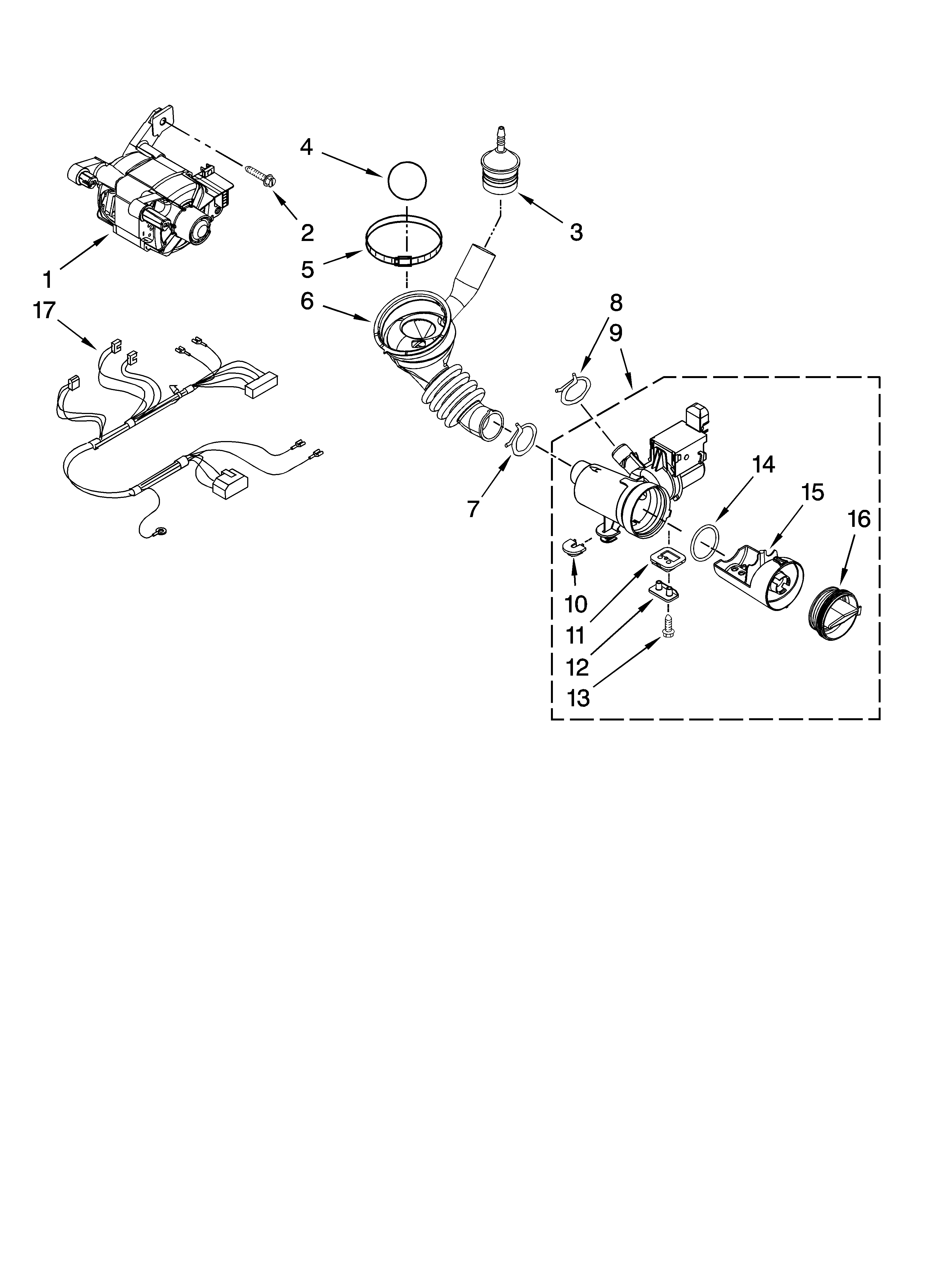 Pump and motor parts