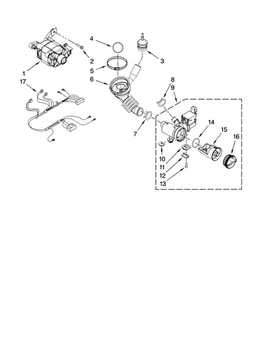 Pump and motor parts