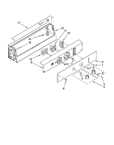 Control panel parts