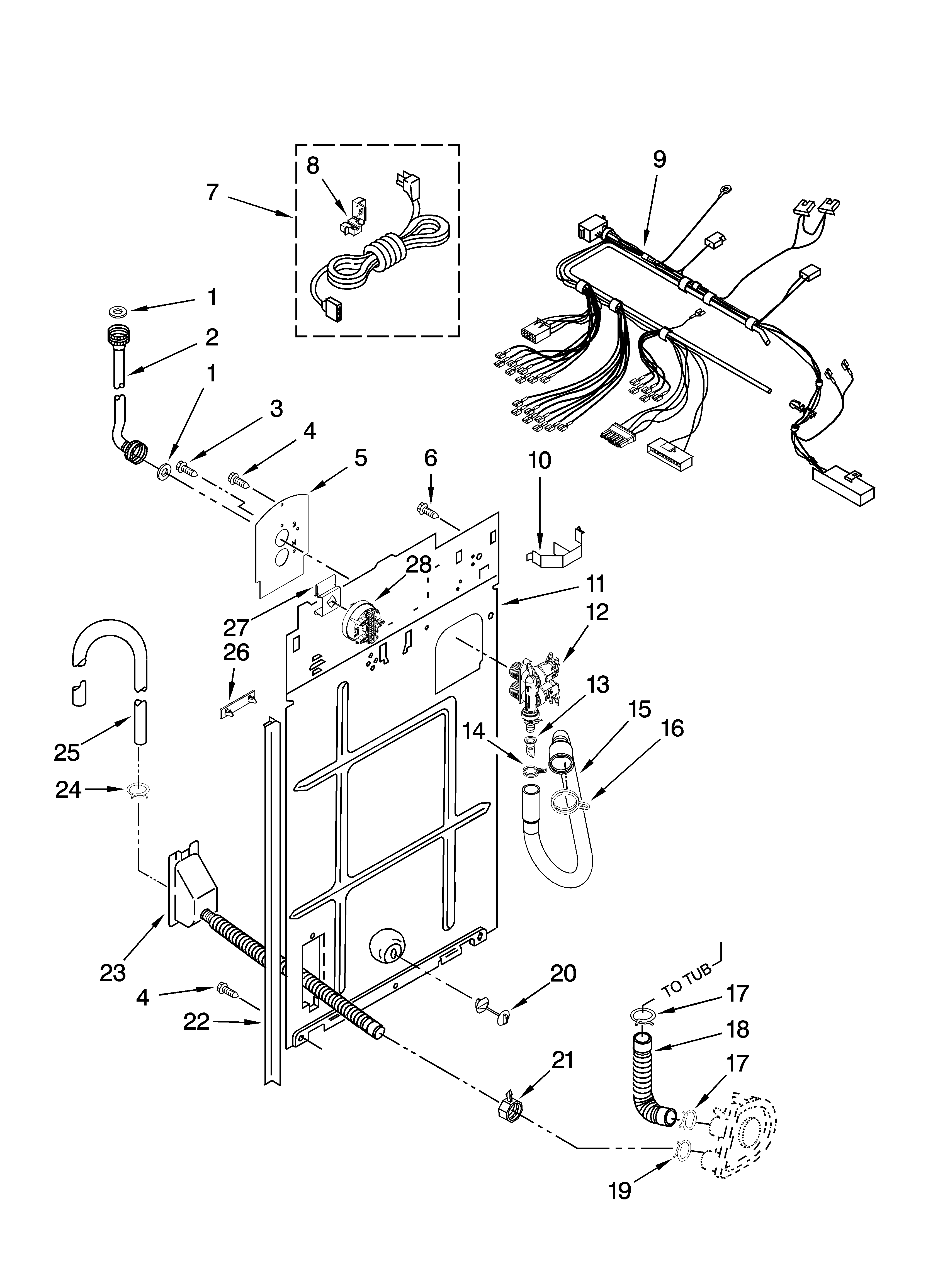 REAR PANEL PARTS