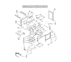 Maytag MGR5751BDS18 chassis parts diagram