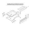 Drawer and rack parts
