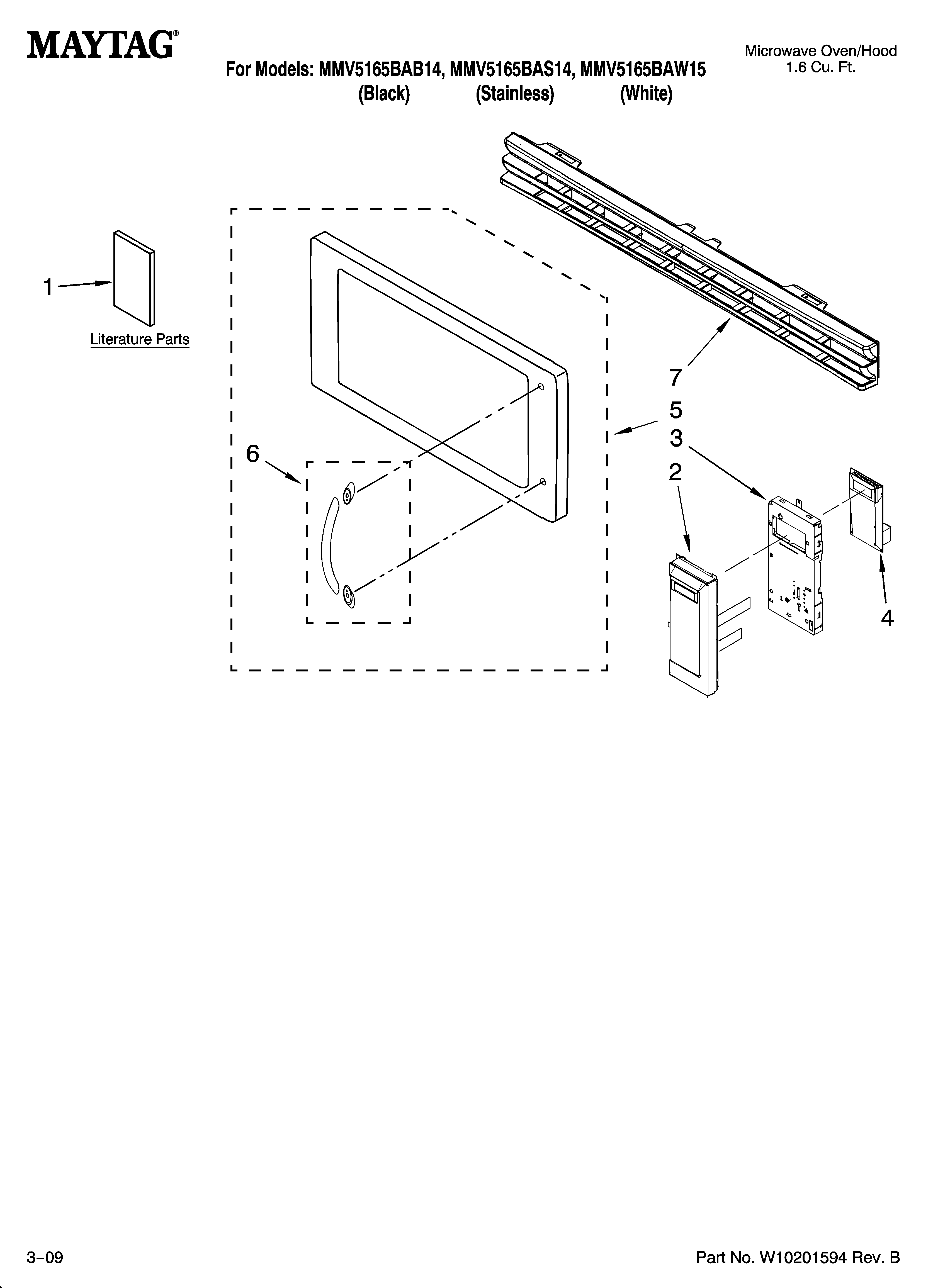 CONTROL PANEL PARTS