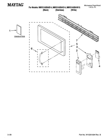 Control panel parts
