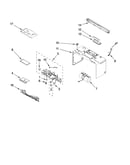Cabinet and air flow parts