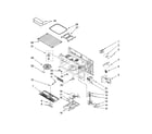 Maytag MMV5165BAB14 interior and ventilation parts diagram
