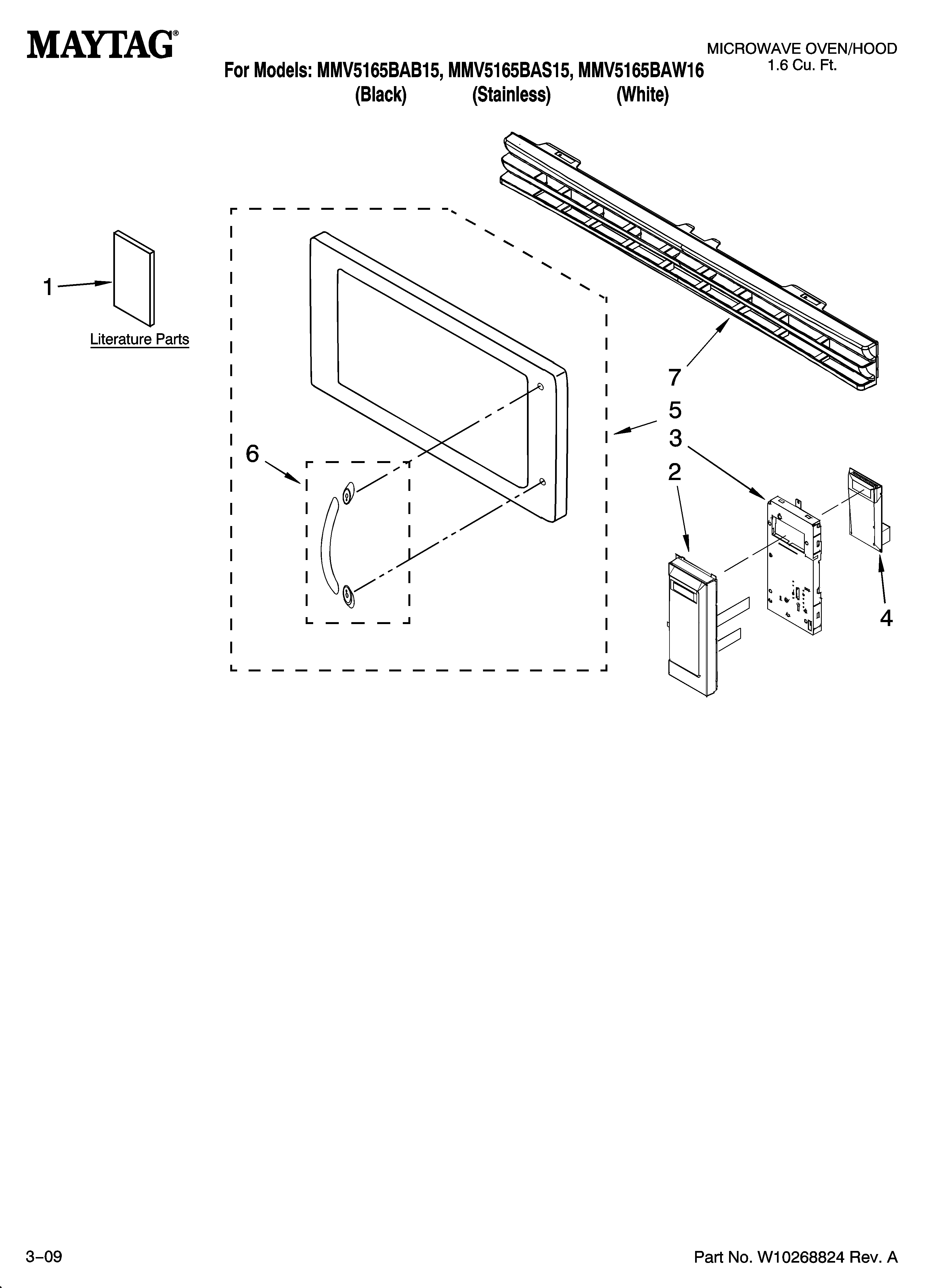 Control panel parts