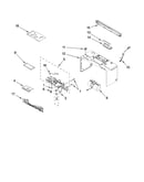 Cabinet and air flow parts