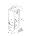 Maytag MSD2552VEA00 refrigerator liner parts diagram