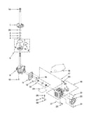 Brake, clutch, gearcase, motor and pump parts