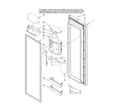 Maytag RS495111 refrigerator door parts diagram