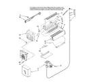 Maytag RS495111 icemaker parts diagram