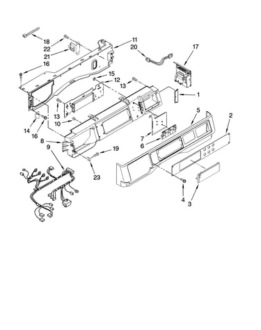 Control panel parts