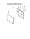 Freezer door parts