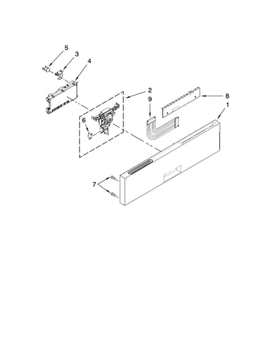 Control panel parts