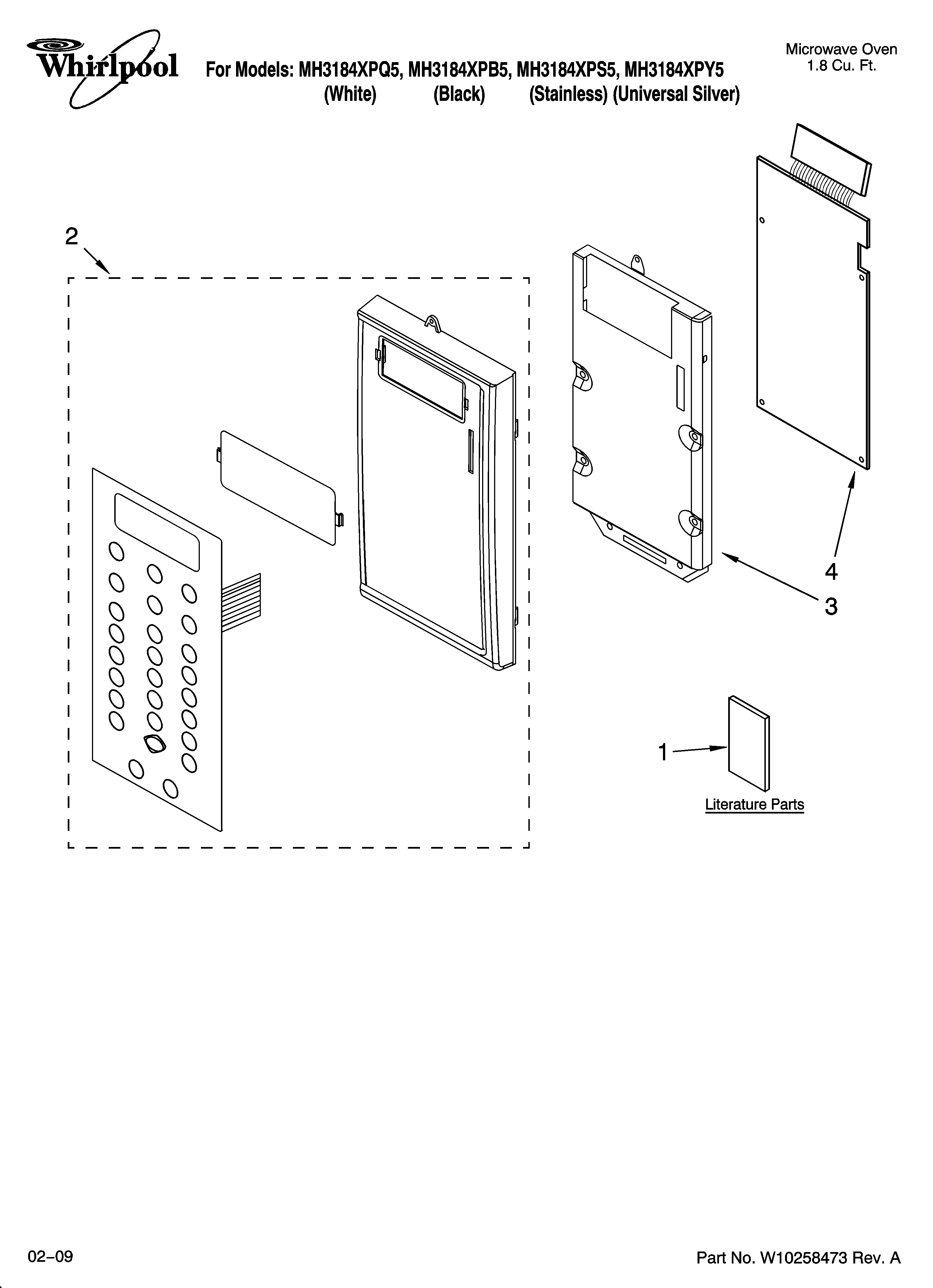 Control panel parts