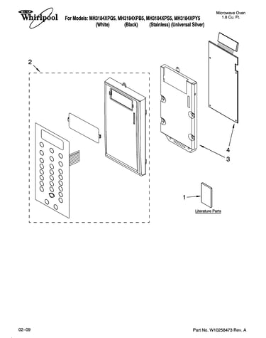 Control panel parts