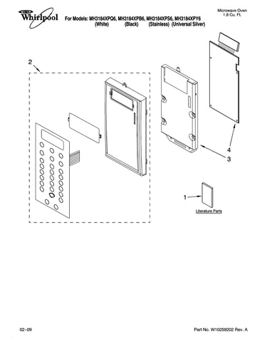 Control panel parts