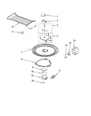 Magnetron and turntable parts
