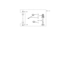 Whirlpool YLTE5243DQ8 miscellaneous  parts diagram