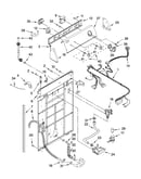 Controls and rear panel parts