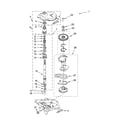 Whirlpool 3RGSC9400SL1 gearcase parts diagram