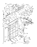 Controls and rear panel parts