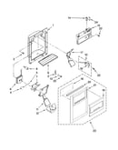 Dispenser front parts