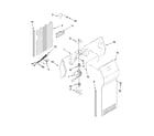 Whirlpool BRS62BBANA00 air flow parts diagram