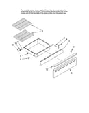 Drawer and rack parts
