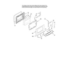 Whirlpool GW397LXUQ6 door parts diagram