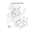 Whirlpool GW399LXUB5 chassis parts diagram