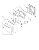 Oven door parts