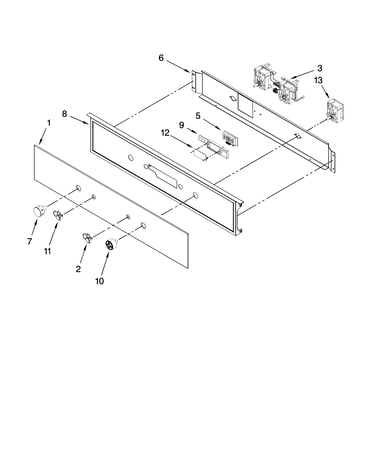 Control panel parts