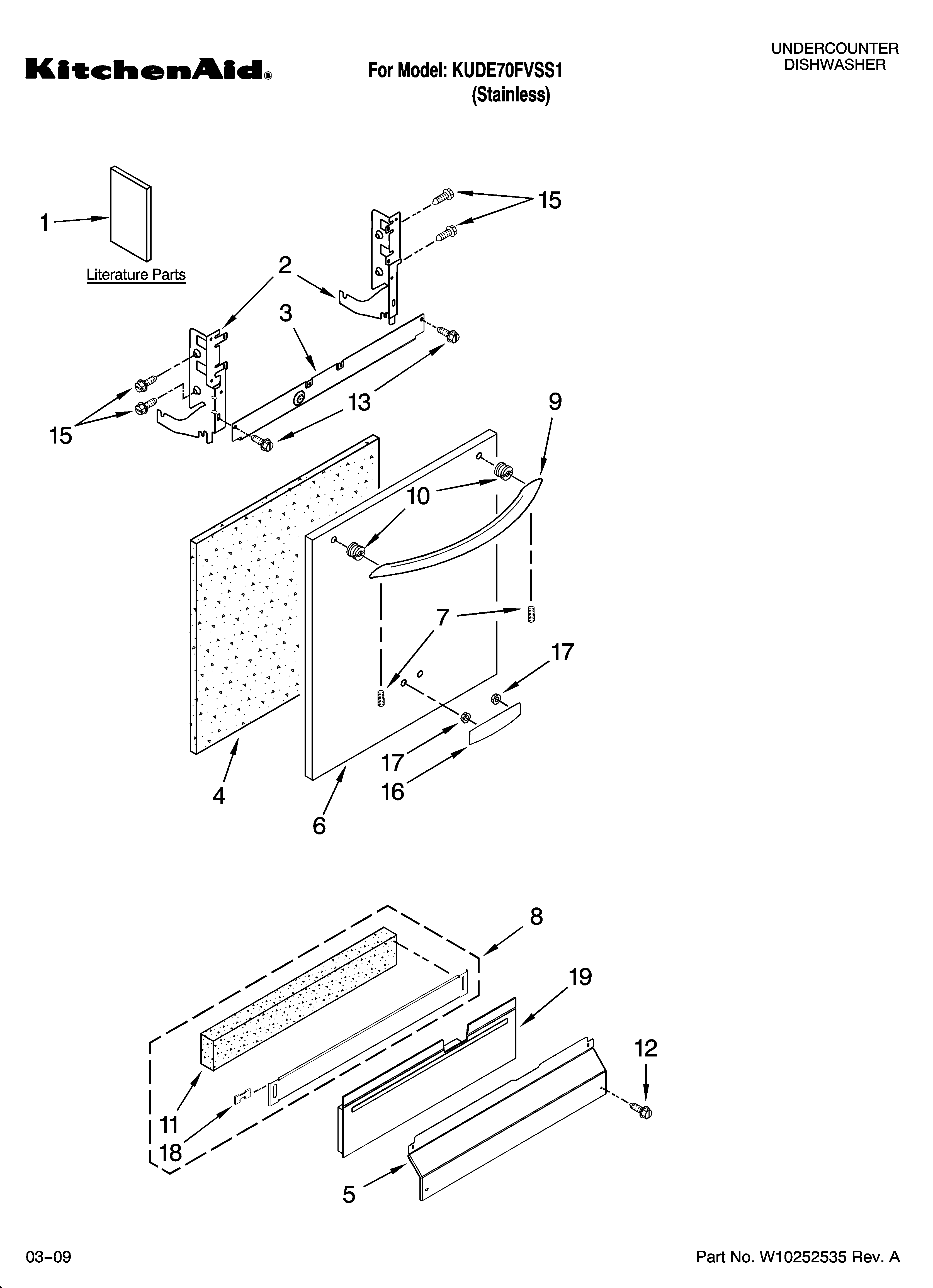 Door and panel parts
