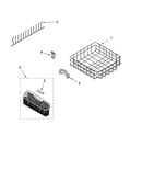 Lower rack parts