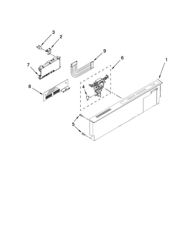 Control panel parts